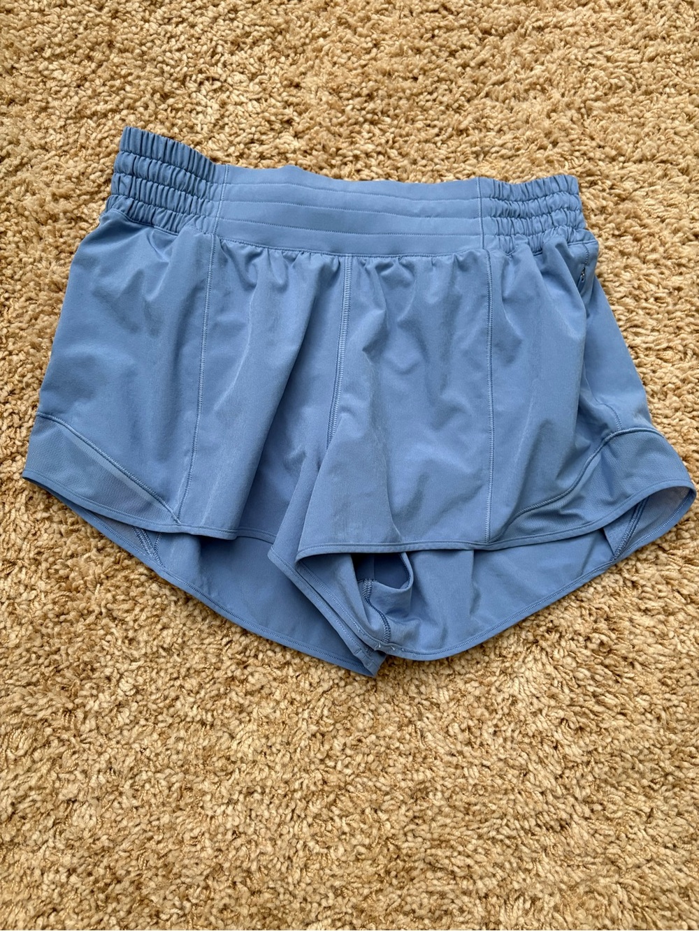 lululemon athletica Dusty Blue Athletic Shorts